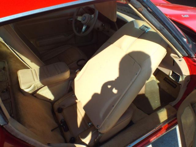 1978 Red Chevrolet Corvette