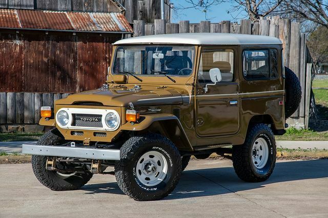 1978 Brown Toyota FJ Cruiser SUV