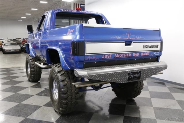 1978 Blue Chevrolet K-10