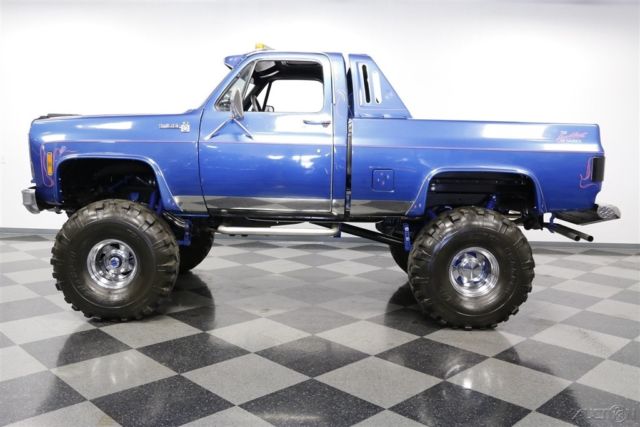 1978 Blue Chevrolet K-10