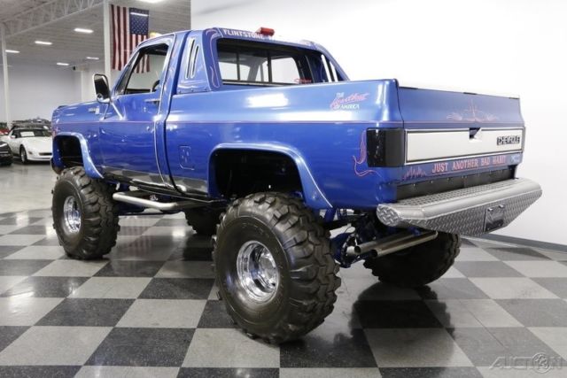 1978 Blue Chevrolet K-10