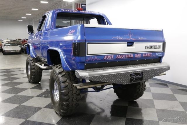 1978 Blue Chevrolet K-10