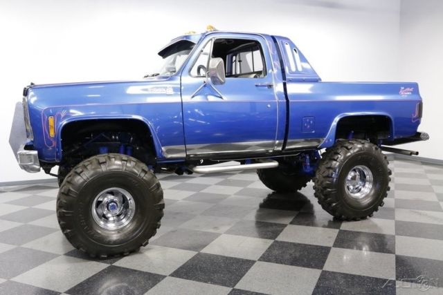 1978 Blue Chevrolet K-10