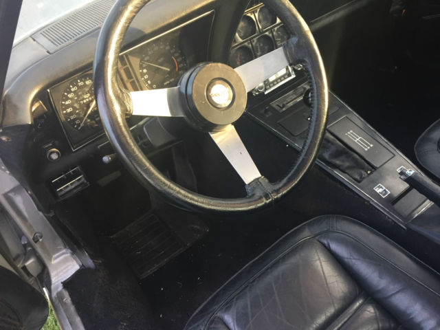 1978 Silver Chevrolet Corvette Coupe T-Top