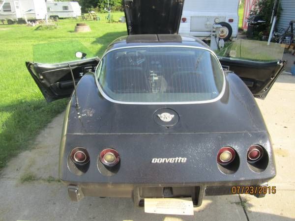 1978 BLACK Chevrolet Corvette Coupe