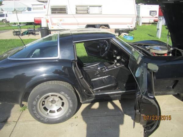 1978 BLACK Chevrolet Corvette Coupe