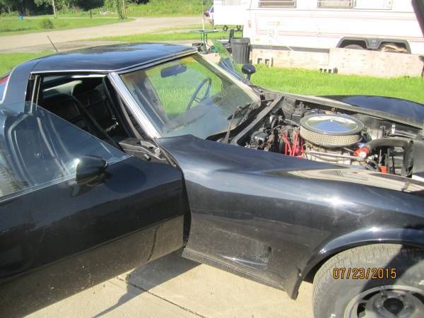 1978 BLACK Chevrolet Corvette Coupe