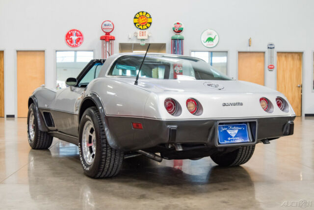 1978 Silver Chevrolet Corvette Coupe