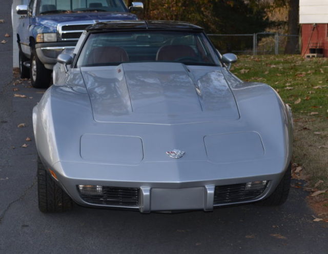 1978 Silver Chevrolet Corvette 2 Door Coupe