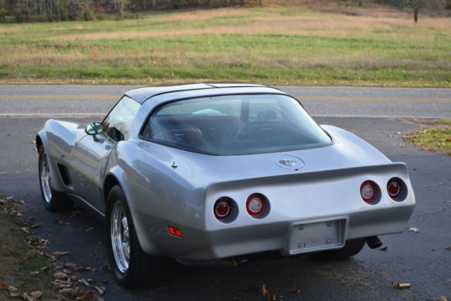 1978 Silver Chevrolet Corvette 2 Door Coupe