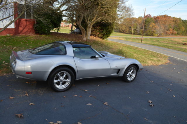 1978 Silver Chevrolet Corvette 2 Door Coupe