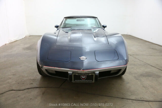 1978 Blue Chevrolet Corvette