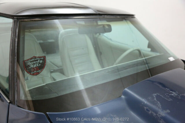 1978 Blue Chevrolet Corvette