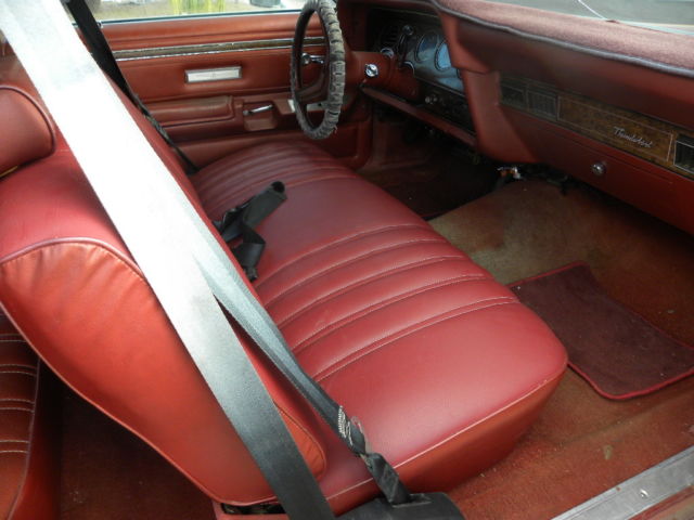 1978 Red Ford Thunderbird Coupe