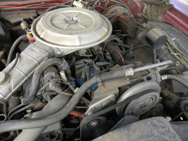 1978 Red Ford Thunderbird Coupe