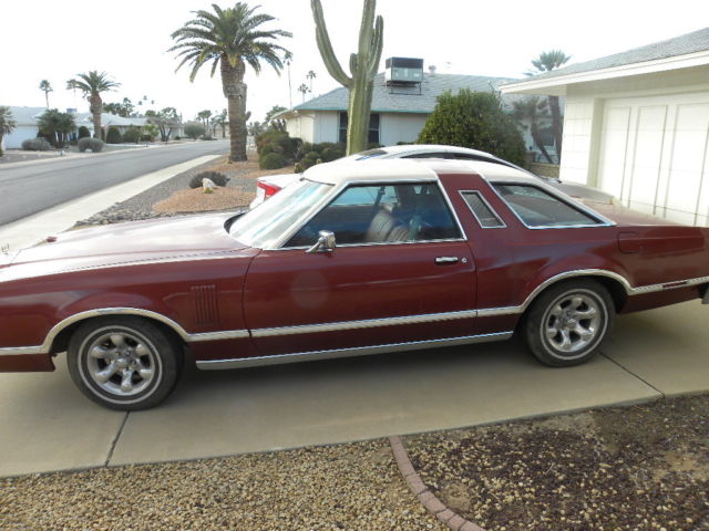 1978 Red Ford Thunderbird Coupe