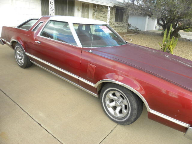 1978 Red Ford Thunderbird Coupe