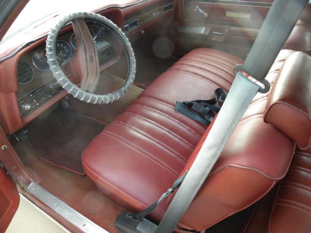 1978 Red Ford Thunderbird Coupe