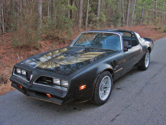 1978 Black Pontiac Trans Am