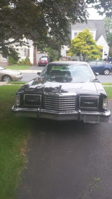 1978 Black Ford Thunderbird Coupe