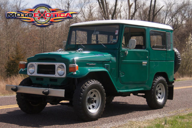 1978 Green Toyota Land Cruiser SUV