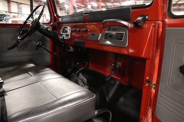 1978 Red Toyota FJ 40 SUV