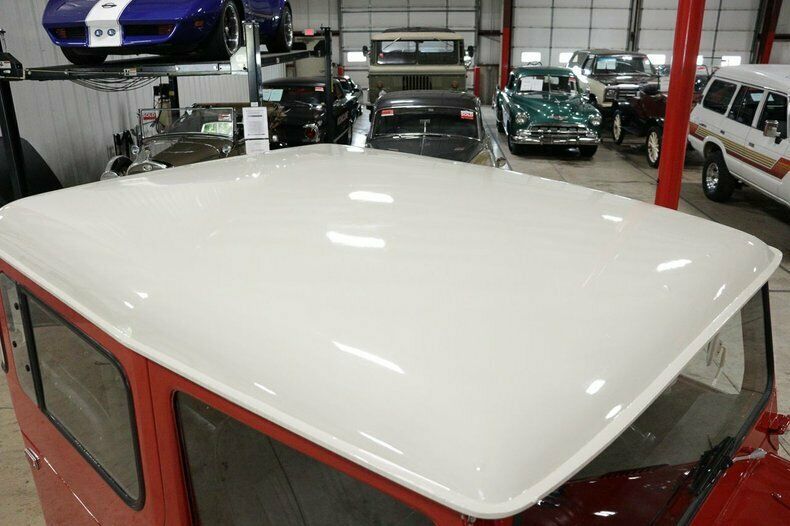 1978 Red Toyota FJ 40 Station Wagon