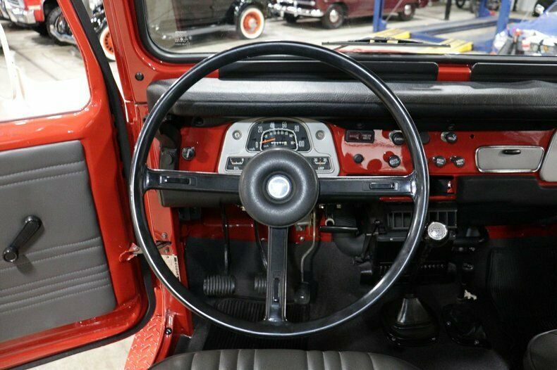 1978 Red Toyota FJ 40 Station Wagon