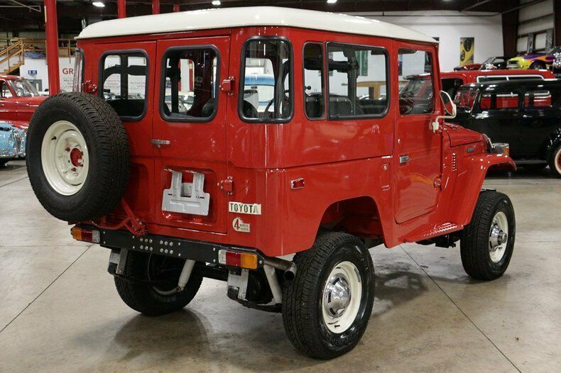 1978 Red Toyota FJ 40 Station Wagon