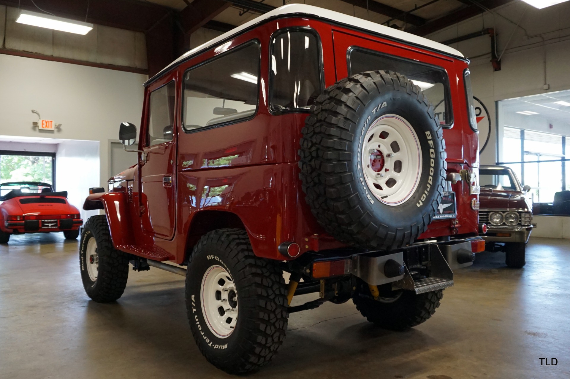 1978 Red Toyota FJ-40 SUV