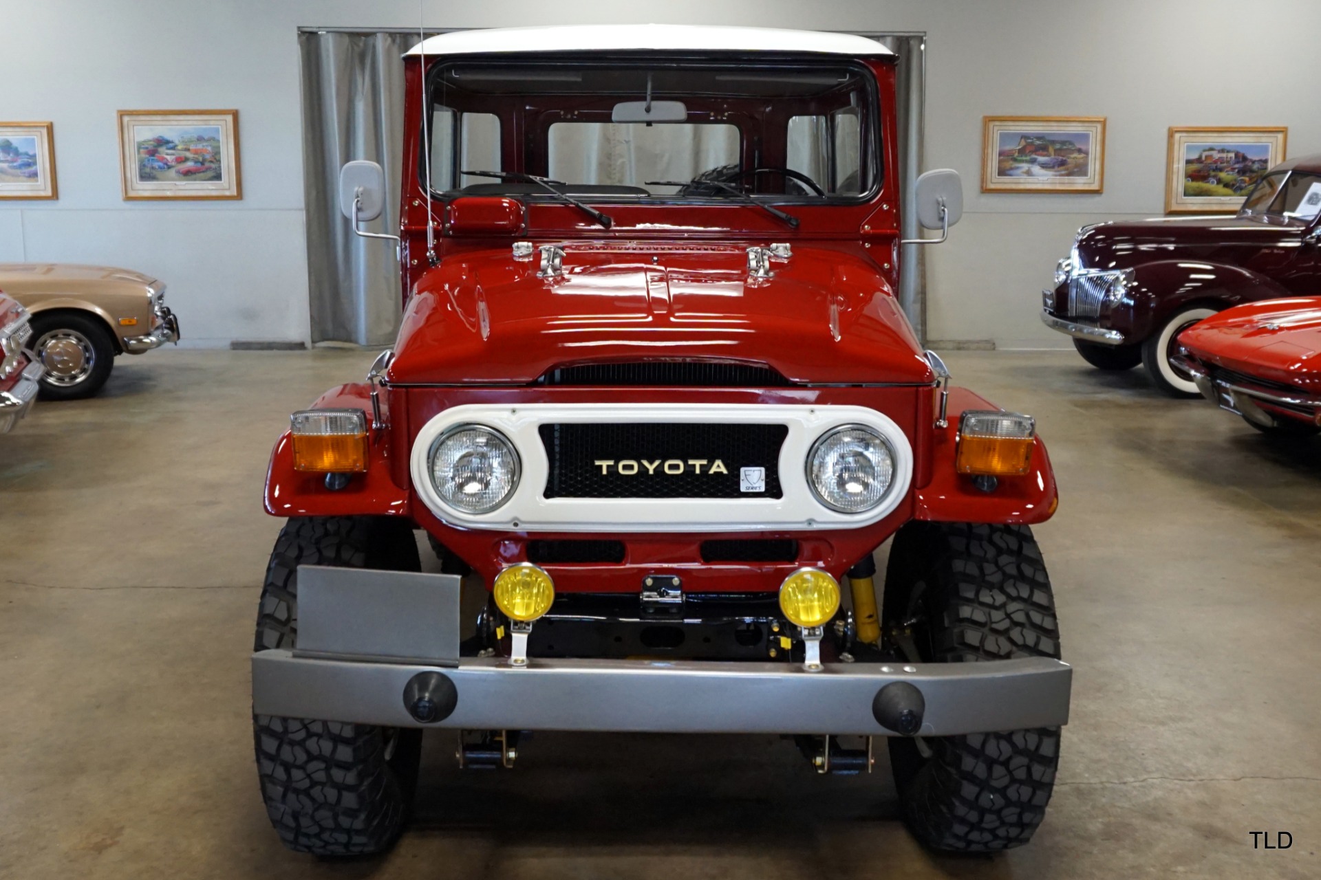 1978 Red Toyota FJ-40 SUV