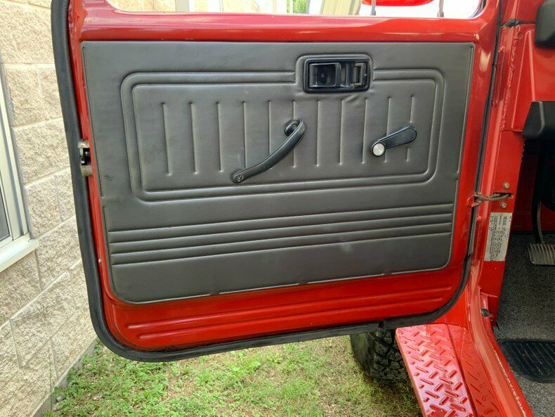 1978 Red Toyota FJ Cruiser --