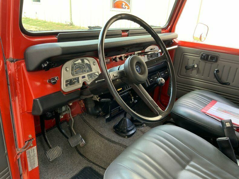 1978 Red Toyota FJ Cruiser --