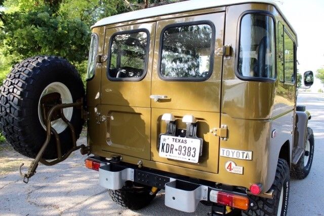 1978 Brown Toyota Land Cruiser Convertible