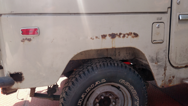 1978 Tan Toyota Land Cruiser SUV