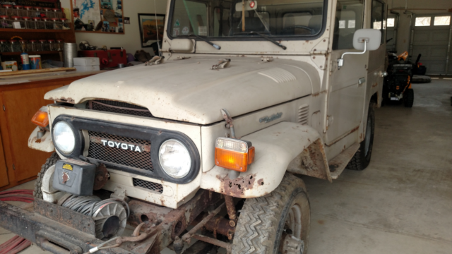 1978 Tan Toyota Land Cruiser SUV