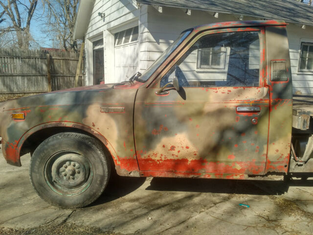 1978 Red Toyota Hilux Standard Cab Pickup
