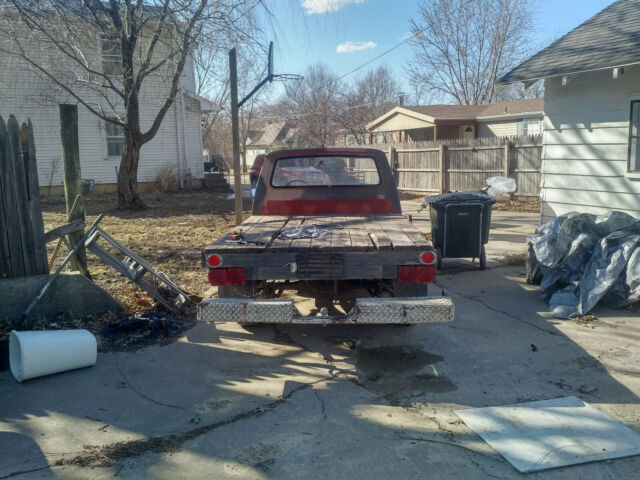 1978 Red Toyota Hilux Standard Cab Pickup