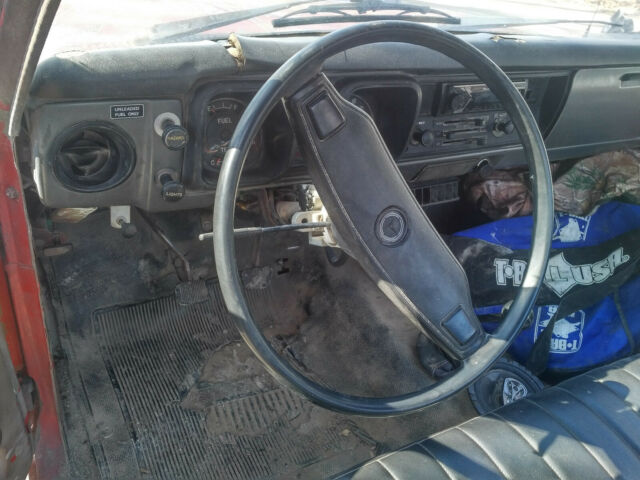 1978 Red Toyota Hilux Standard Cab Pickup