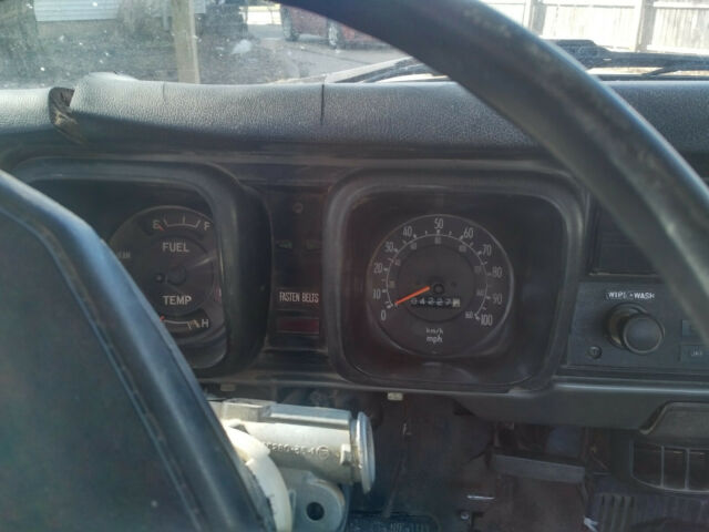 1978 Red Toyota Hilux Standard Cab Pickup