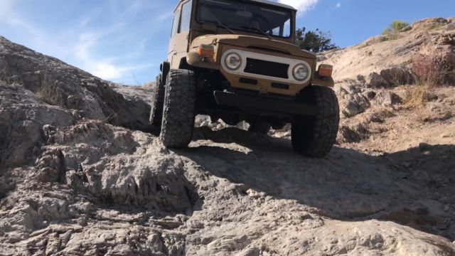 1978 Mustard Yellow Toyota Land Cruiser 40