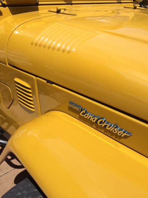 1978 Mustard Yellow Toyota Land Cruiser 40