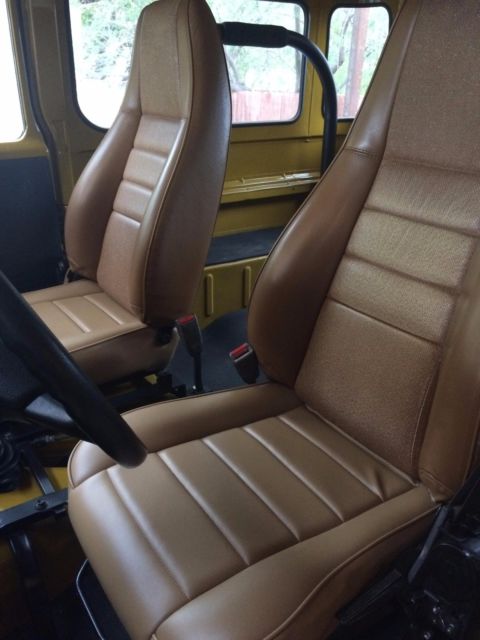 1978 Mustard Yellow Toyota Land Cruiser 40