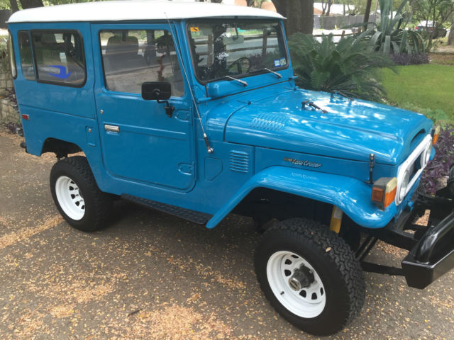 1978 Blue Toyota Land Cruiser SUV