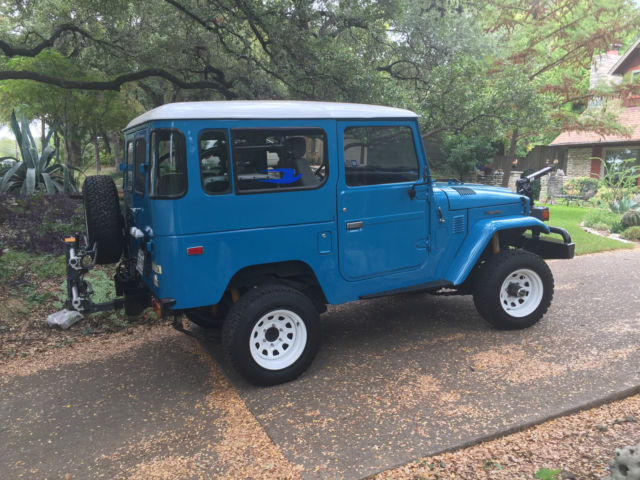 1978 Blue Toyota Land Cruiser SUV