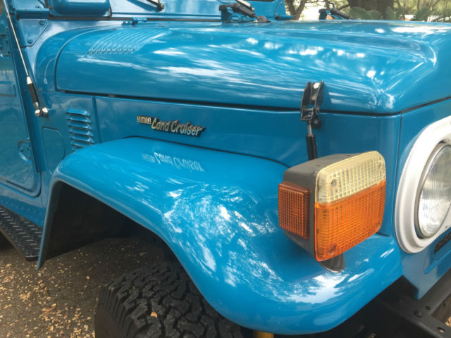1978 Blue Toyota Land Cruiser SUV