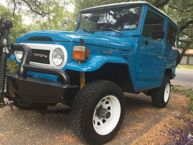 1978 Blue Toyota Land Cruiser SUV