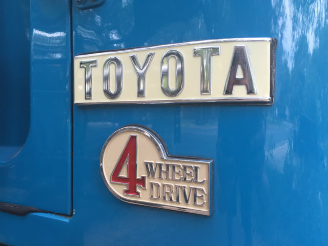 1978 Blue Toyota Land Cruiser SUV