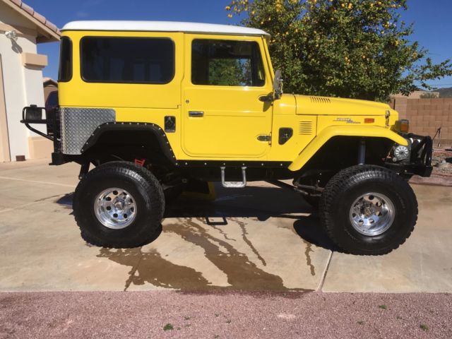 1978 Lemon Ice-Yellow Toyota Land Cruiser Sport utility
