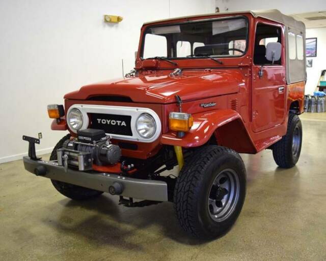 1978 Red Toyota Land Cruiser SUV